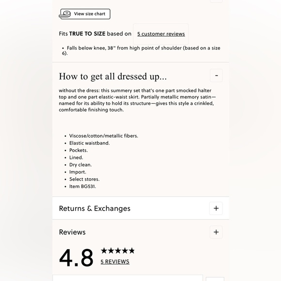 J.Crew collection NWT textured satin skirt set lined with pockets sz L set - Picture 16 of 16